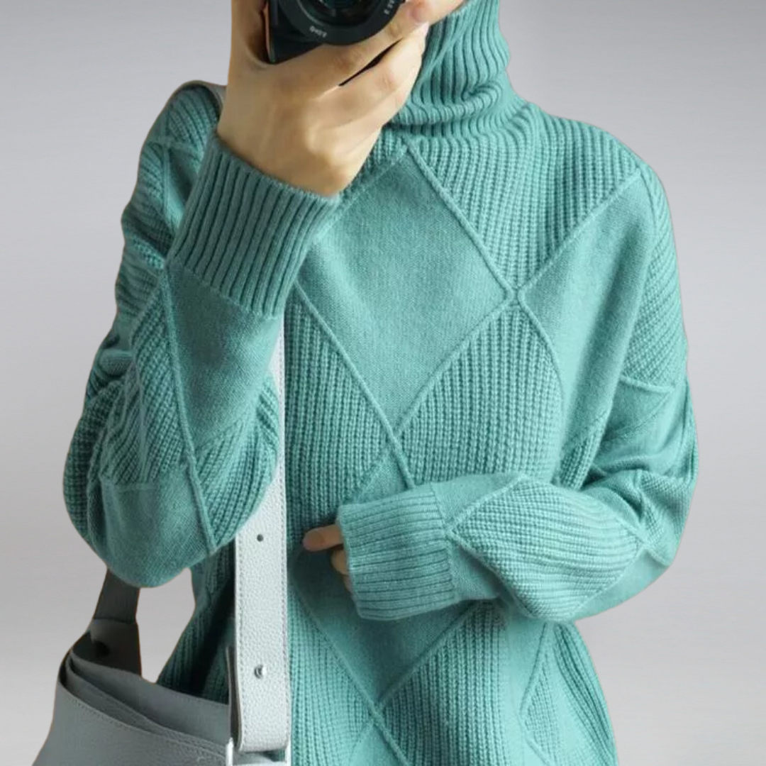 Luna | Ultra Soft High Neck Sweater