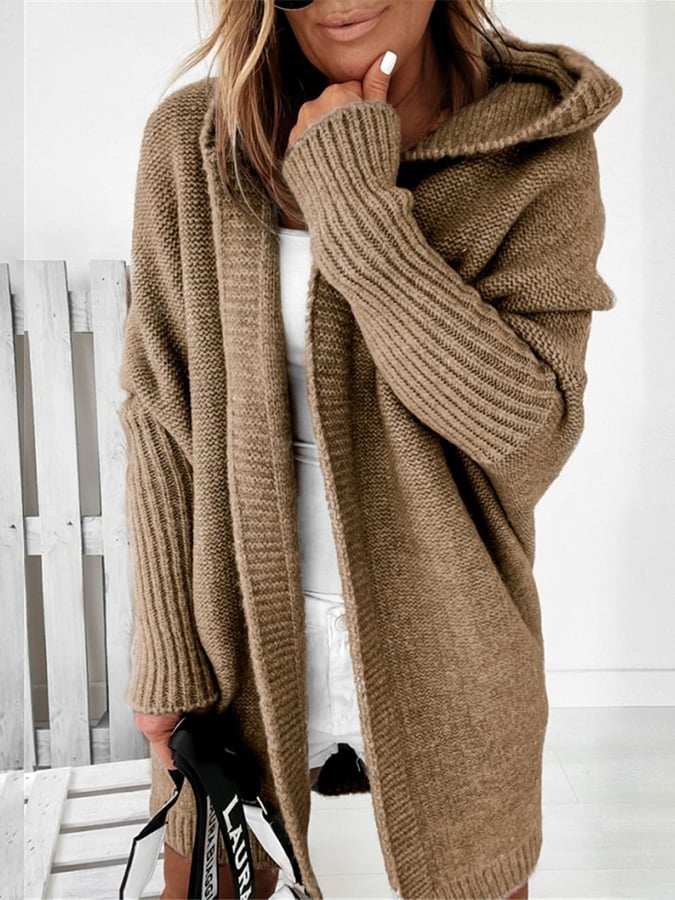 Destiny | Cozy Oversized Hooded Cardigan