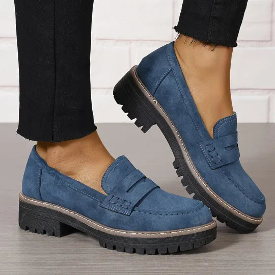 Fleur | Timeless Suede Loafers
