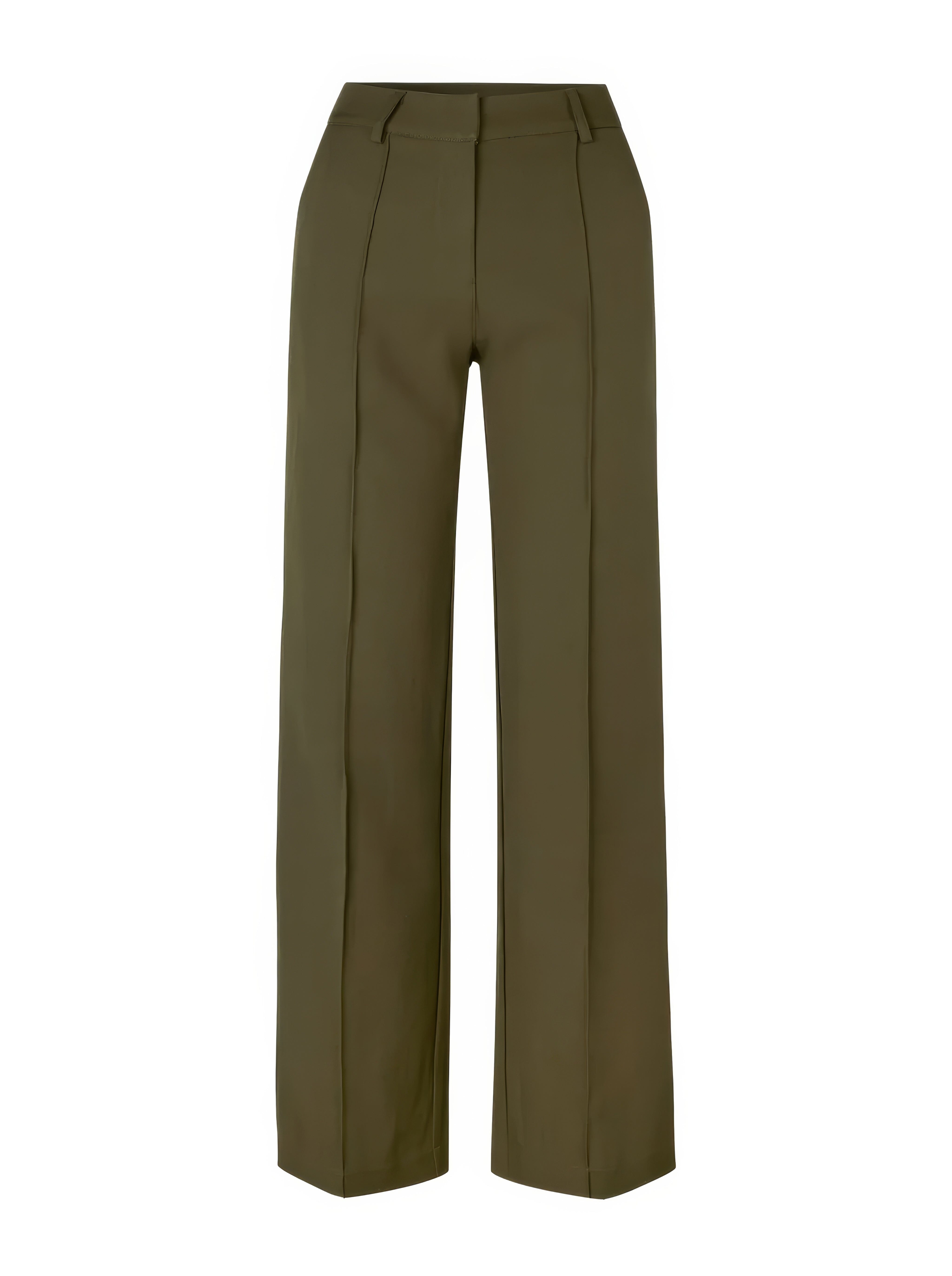 Lena Casual Wide-Leg Trousers
