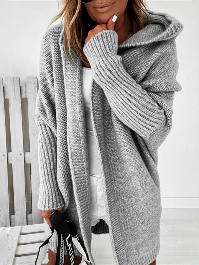 Destiny | Cozy Oversized Hooded Cardigan