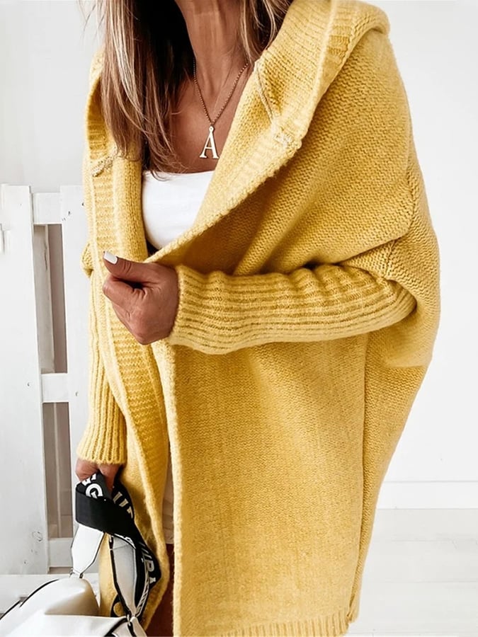 Destiny | Cozy Oversized Hooded Cardigan