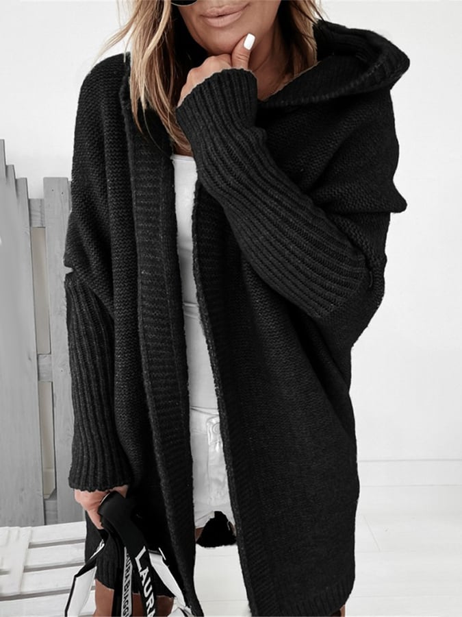 Destiny | Cozy Oversized Hooded Cardigan
