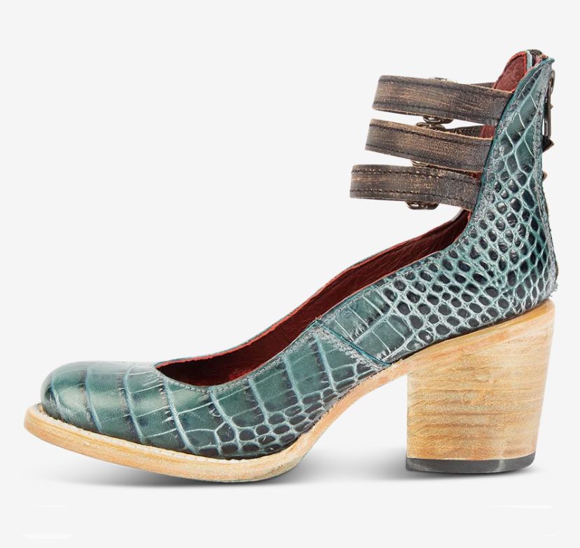 Timeless Vintage Leather Pumps