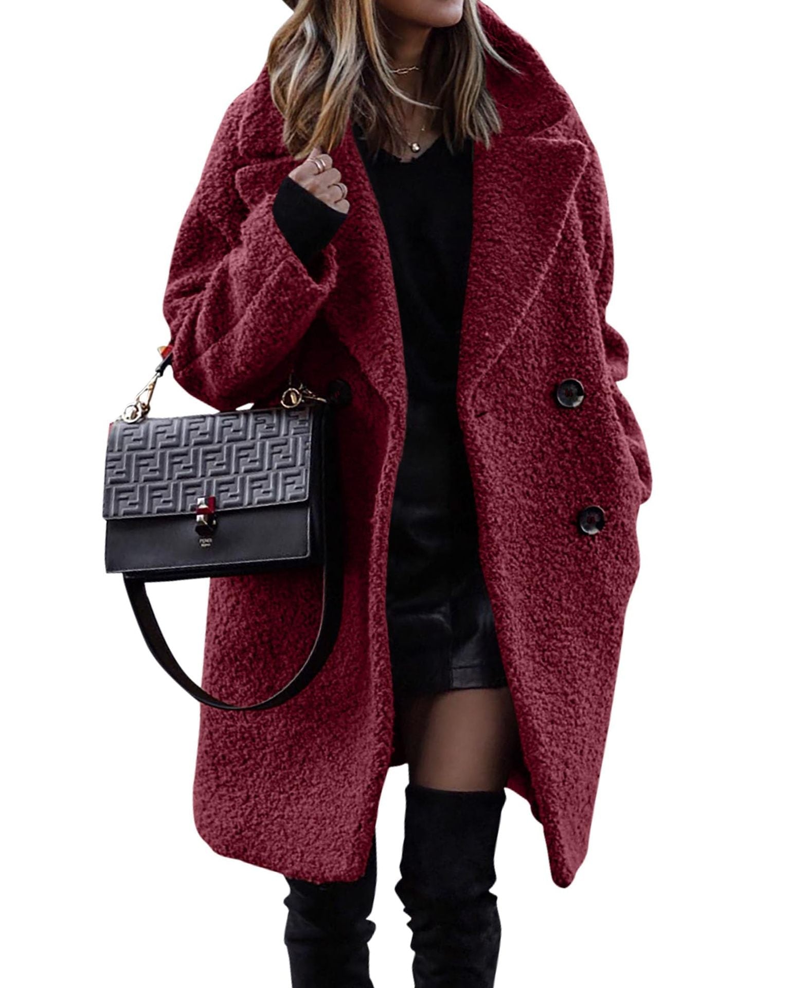 Aria™ | Long Plush Coat