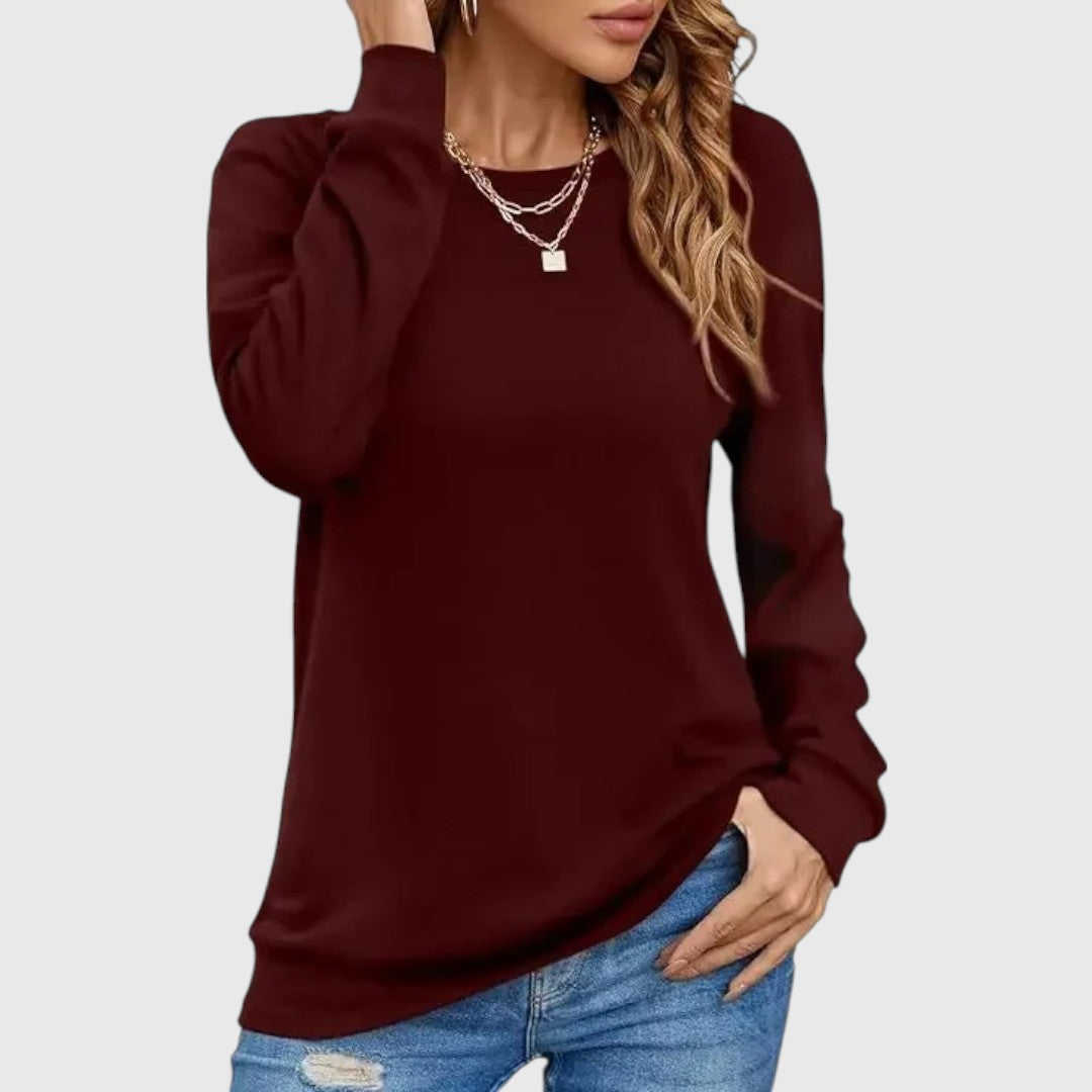 Leonie | Elegant Crewneck Sweater