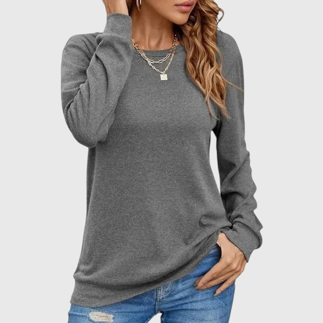 Leonie | Elegant Crewneck Sweater