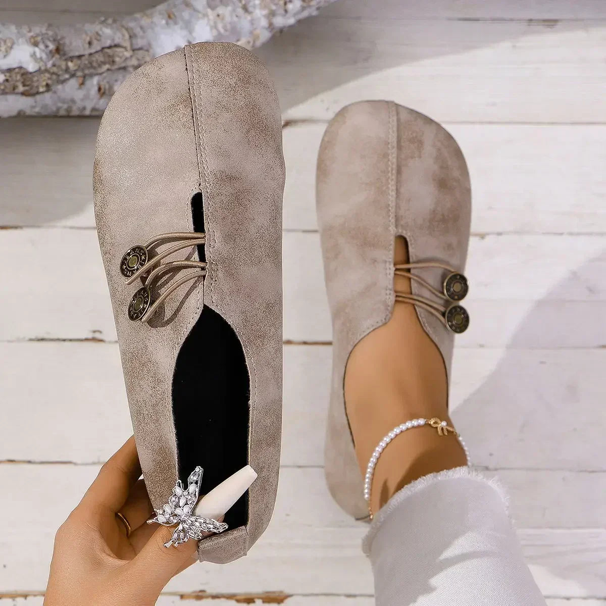 Jaimie | Soft Suede Women's Orthopedic Loafers