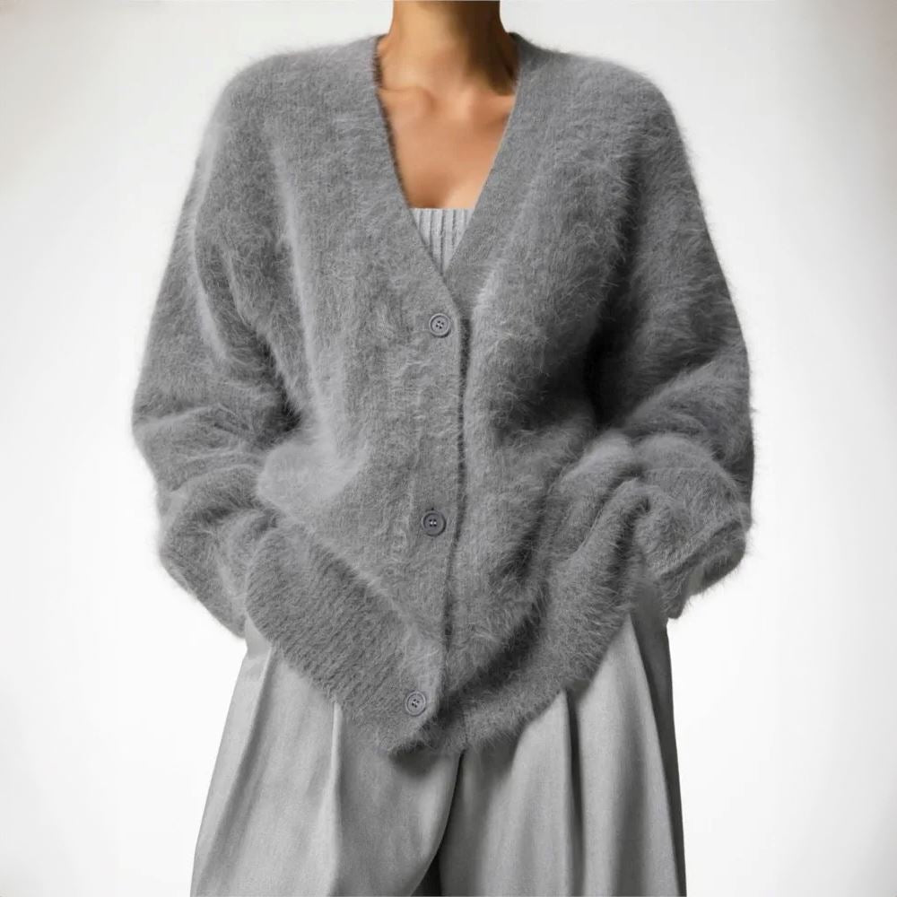 Eva | Comfortable Fur Cardigan