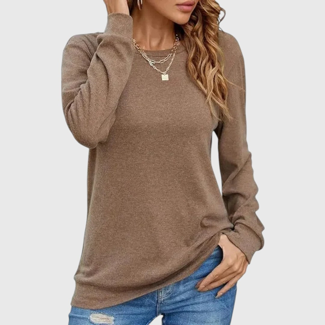 Leonie | Elegant Crewneck Sweater
