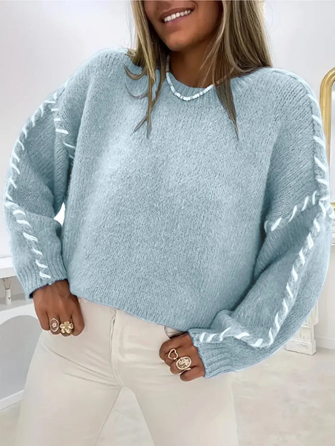 Claire | Cozy Knit Pullover Sweater