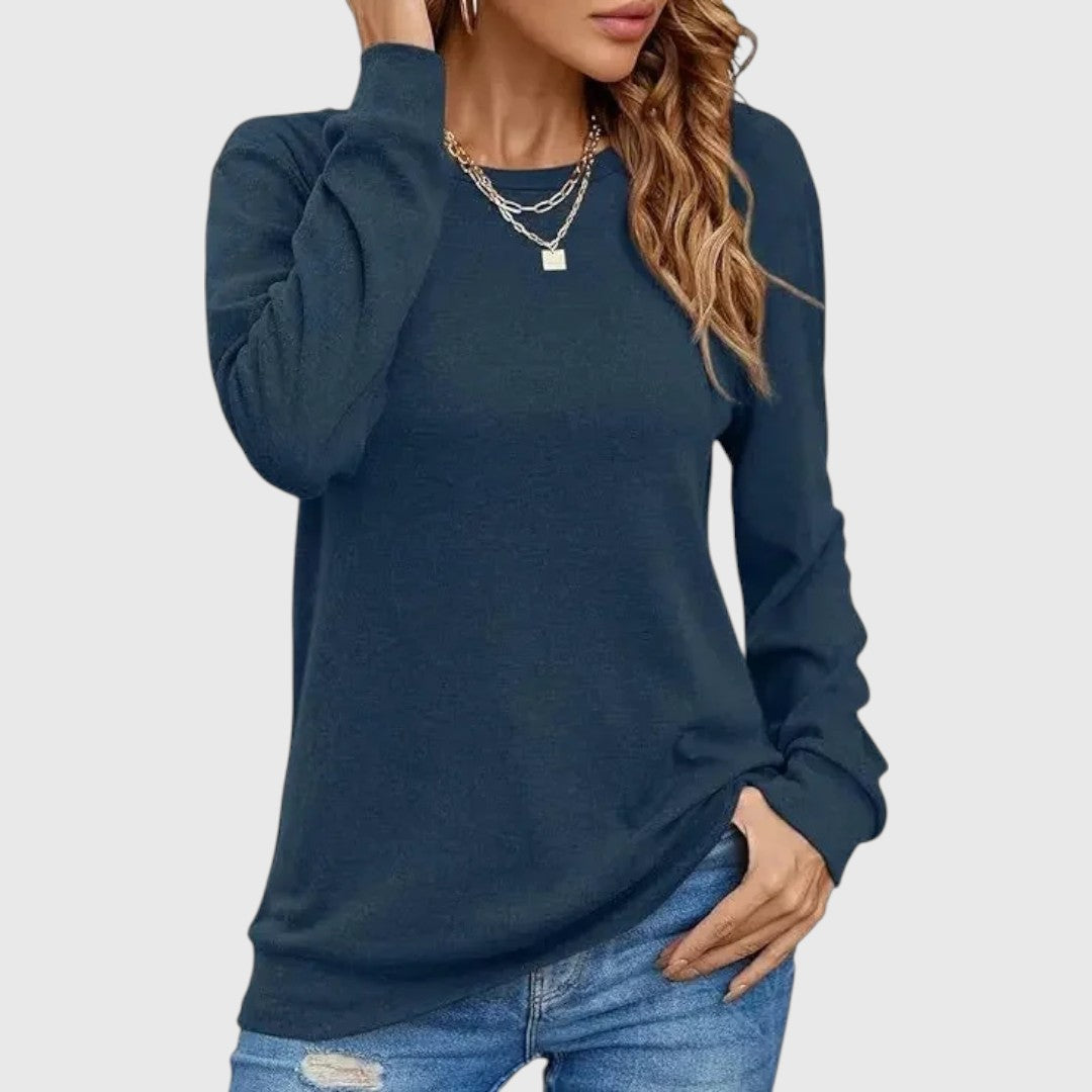 Leonie | Elegant Crewneck Sweater