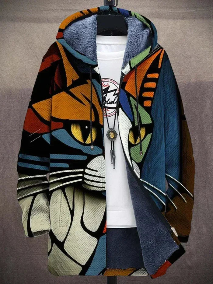 Catira | Luxurious Art Print Cardigan