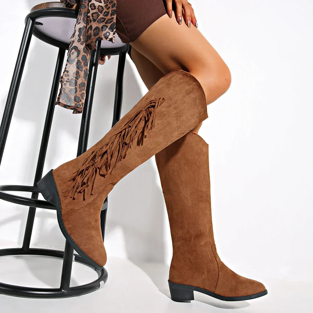 Refined Leather Street Boots