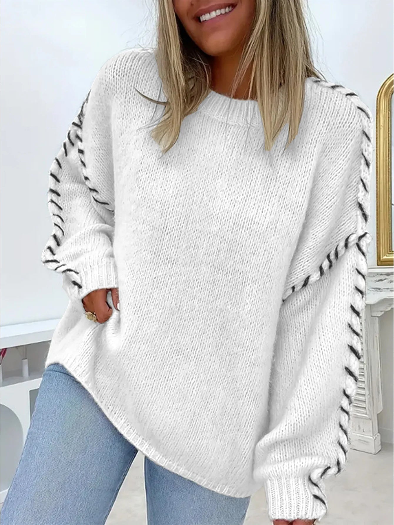 Lowanna | Warm Knitted Sweater