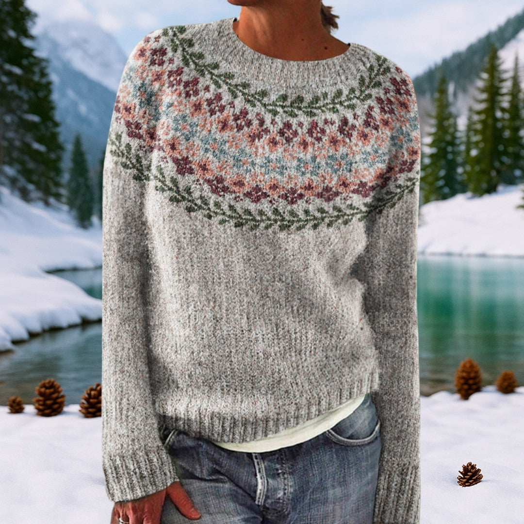 Alara | Retro icelandic sweater