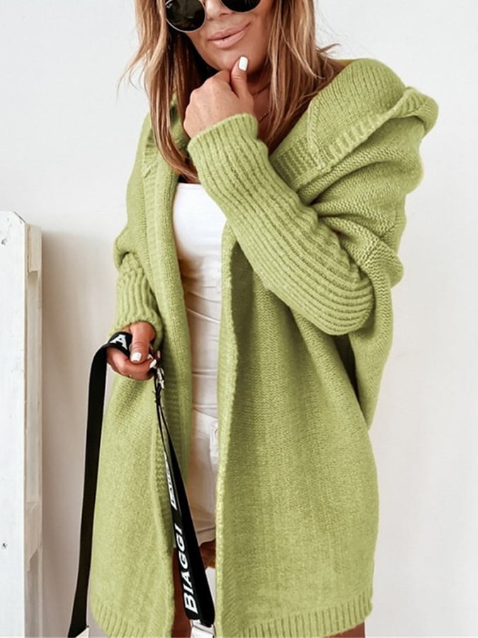 Destiny | Cozy Oversized Hooded Cardigan