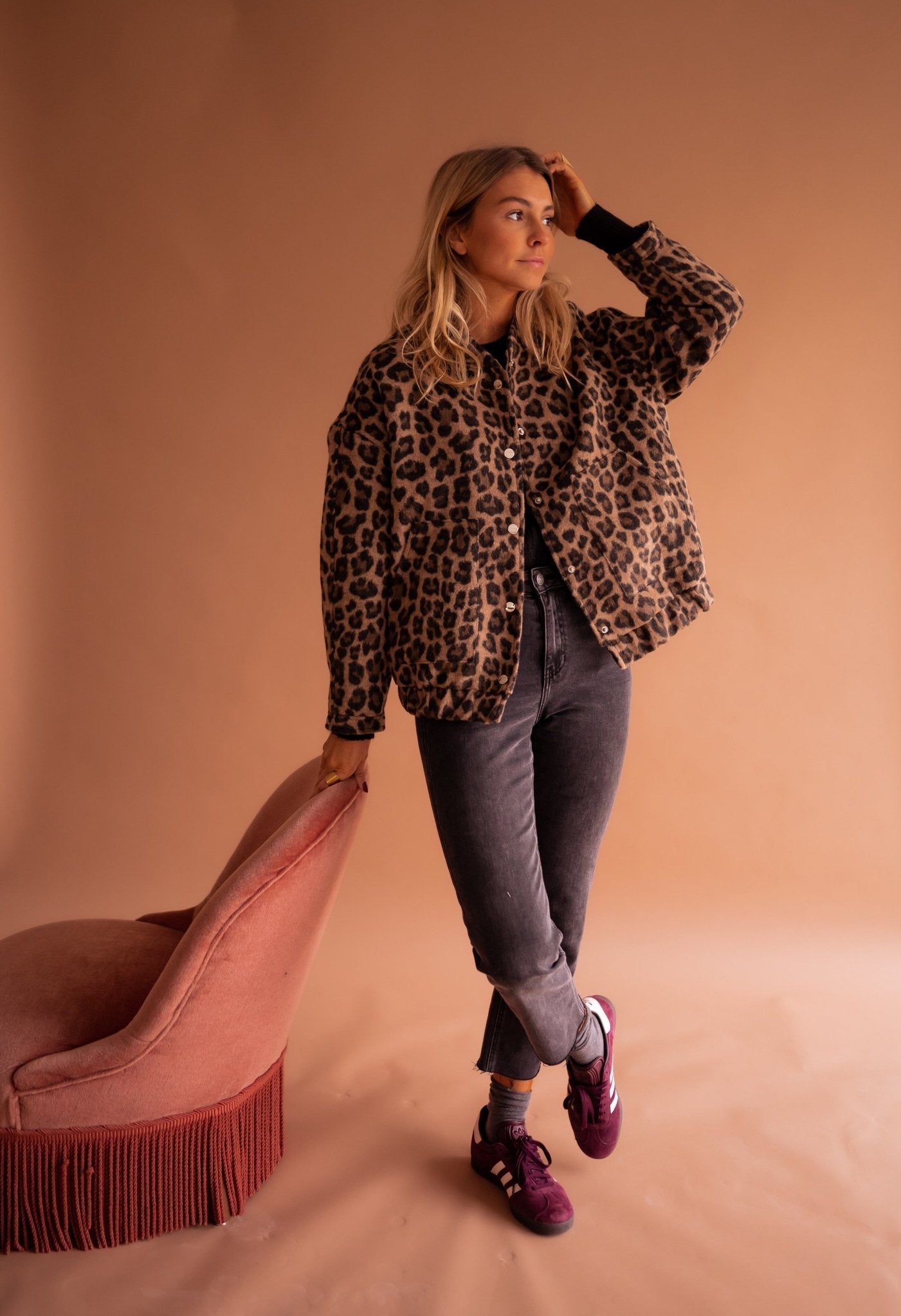 Luna™ | Leopard Print Jacket