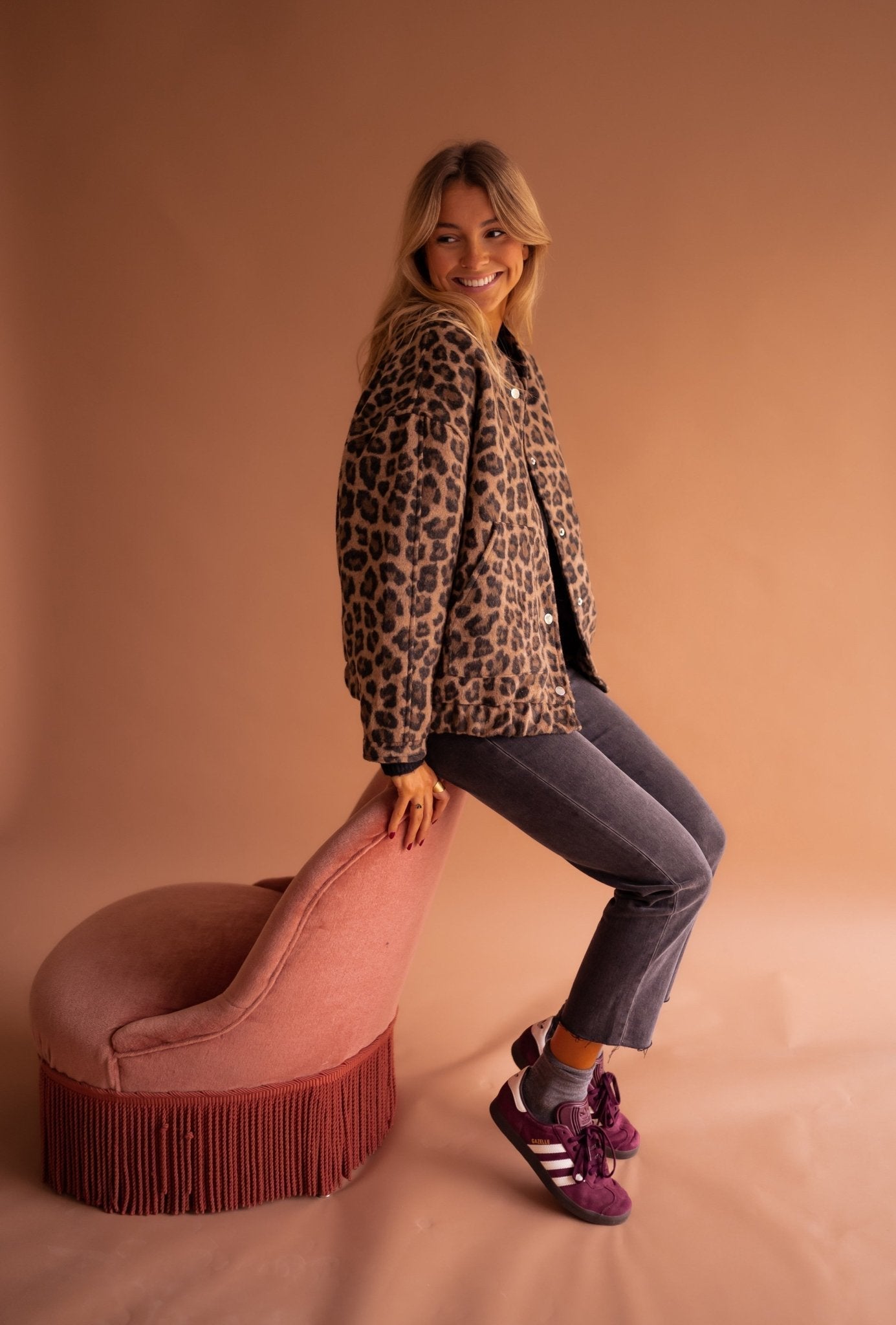 Luna™ | Leopard Print Jacket