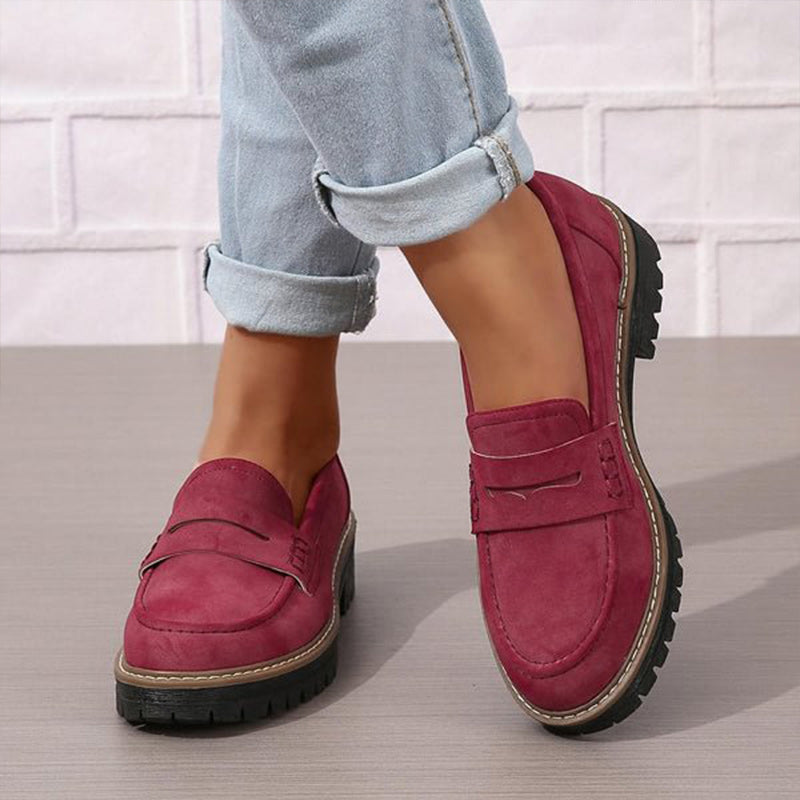 Fleur | Timeless Suede Loafers