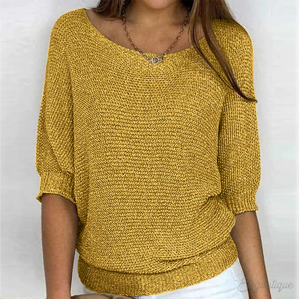 Rebecca | Lightweight and Elegant Sweater
