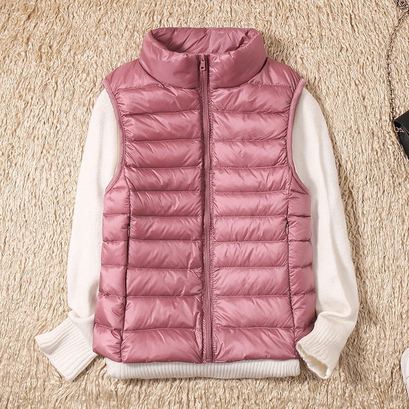 Galora | Waterproof Vest with White Duck Down