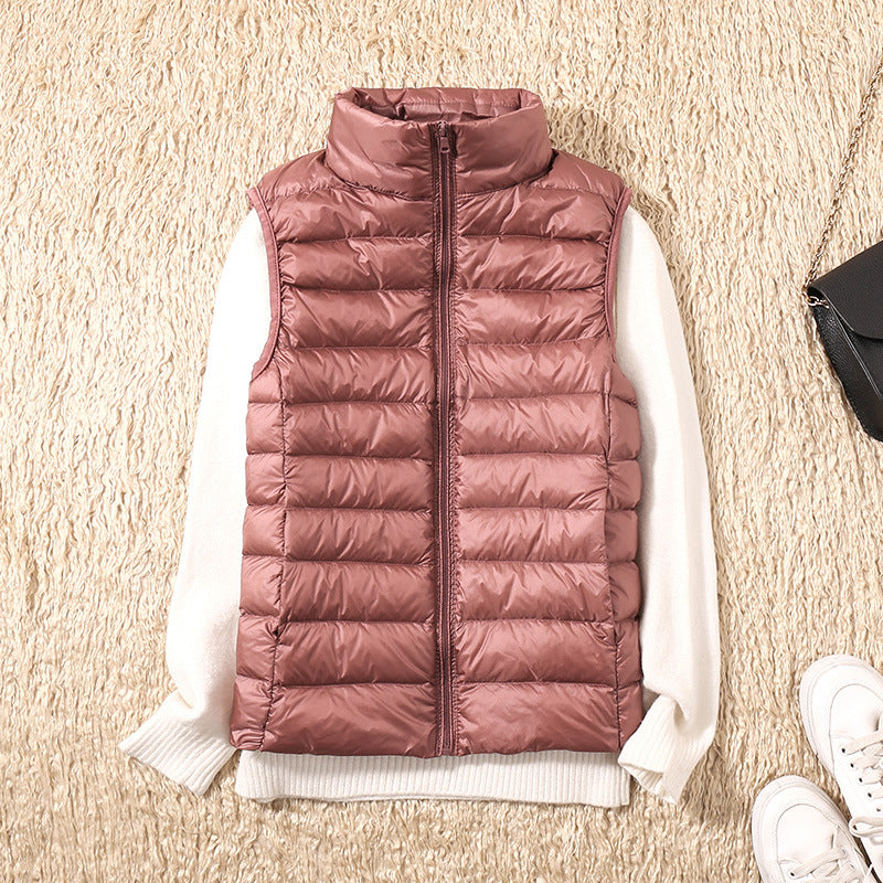 Galora | Waterproof Vest with White Duck Down