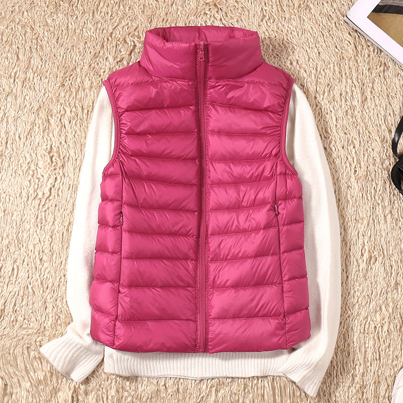 Galora | Waterproof Vest with White Duck Down