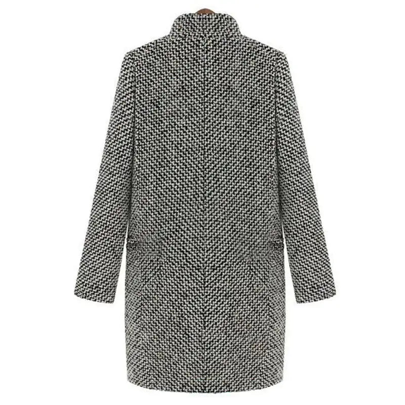 Delphine | Elegant long wool coat
