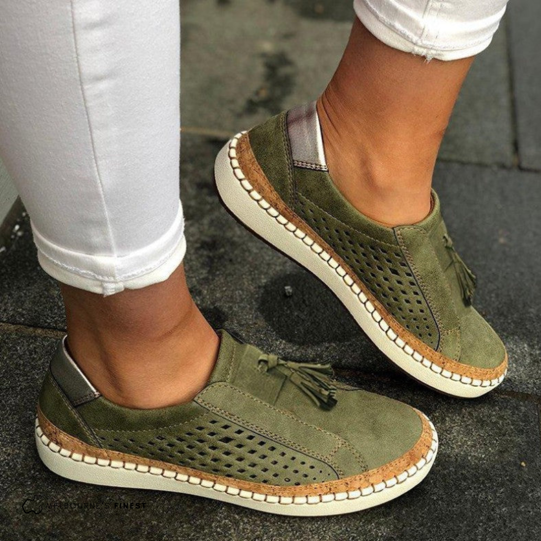 Lucie-Claire™ | Amona Orthopedic Slip-Ons