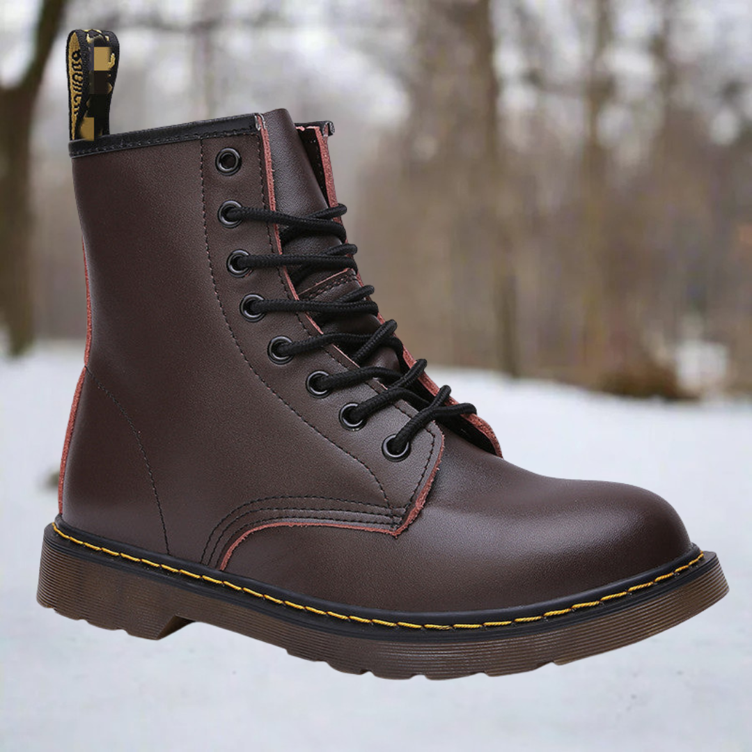 Low-Cut Leather Everyday Boots