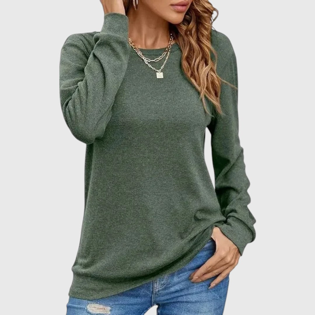Leonie | Elegant Crewneck Sweater