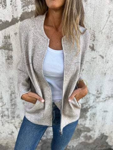 Jenny | Casual Zip Vest