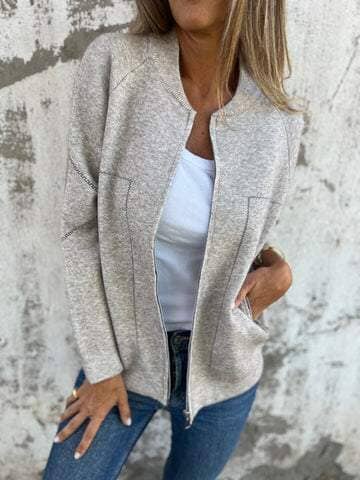 Jenny | Casual Zip Vest