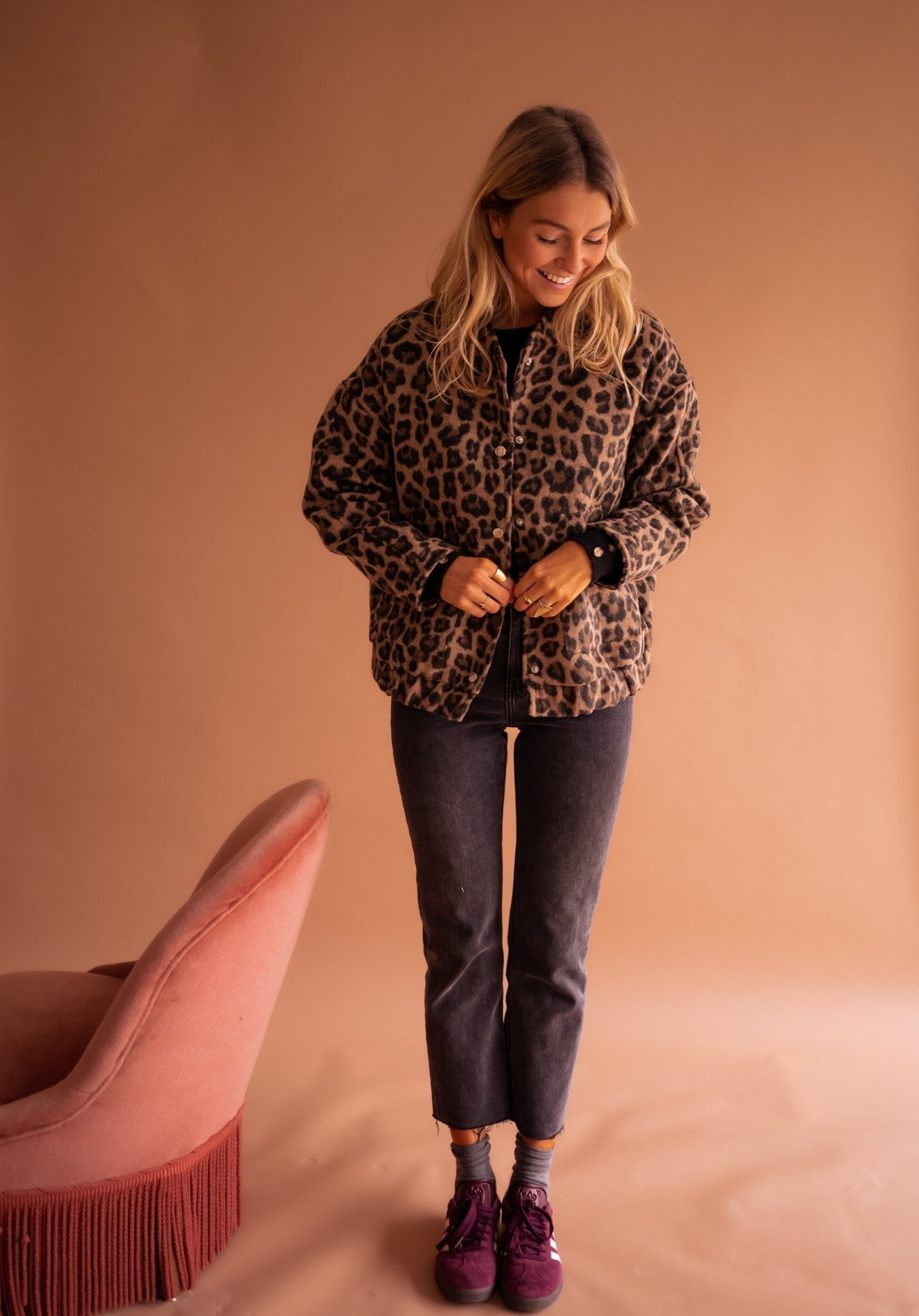 Luna™ | Leopard Print Jacket
