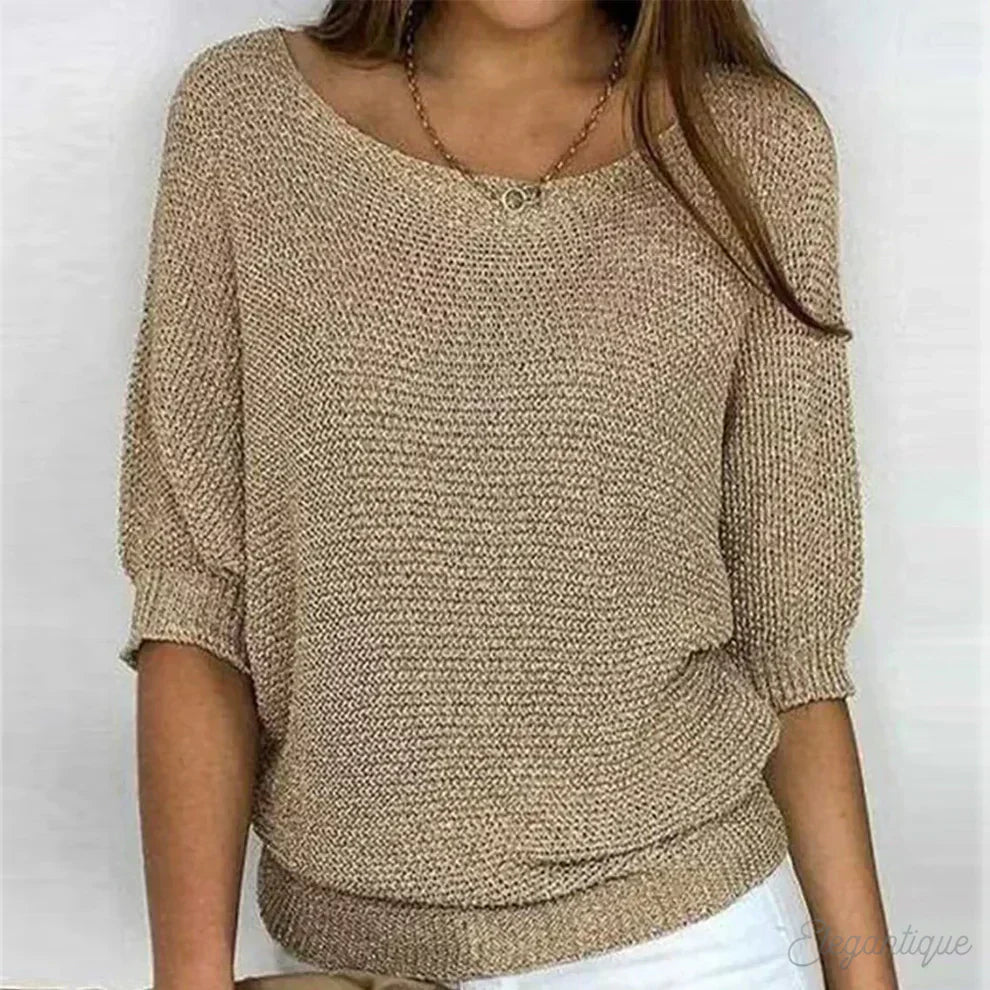Maxine | Cozy Chic Loose-Knit Sweater